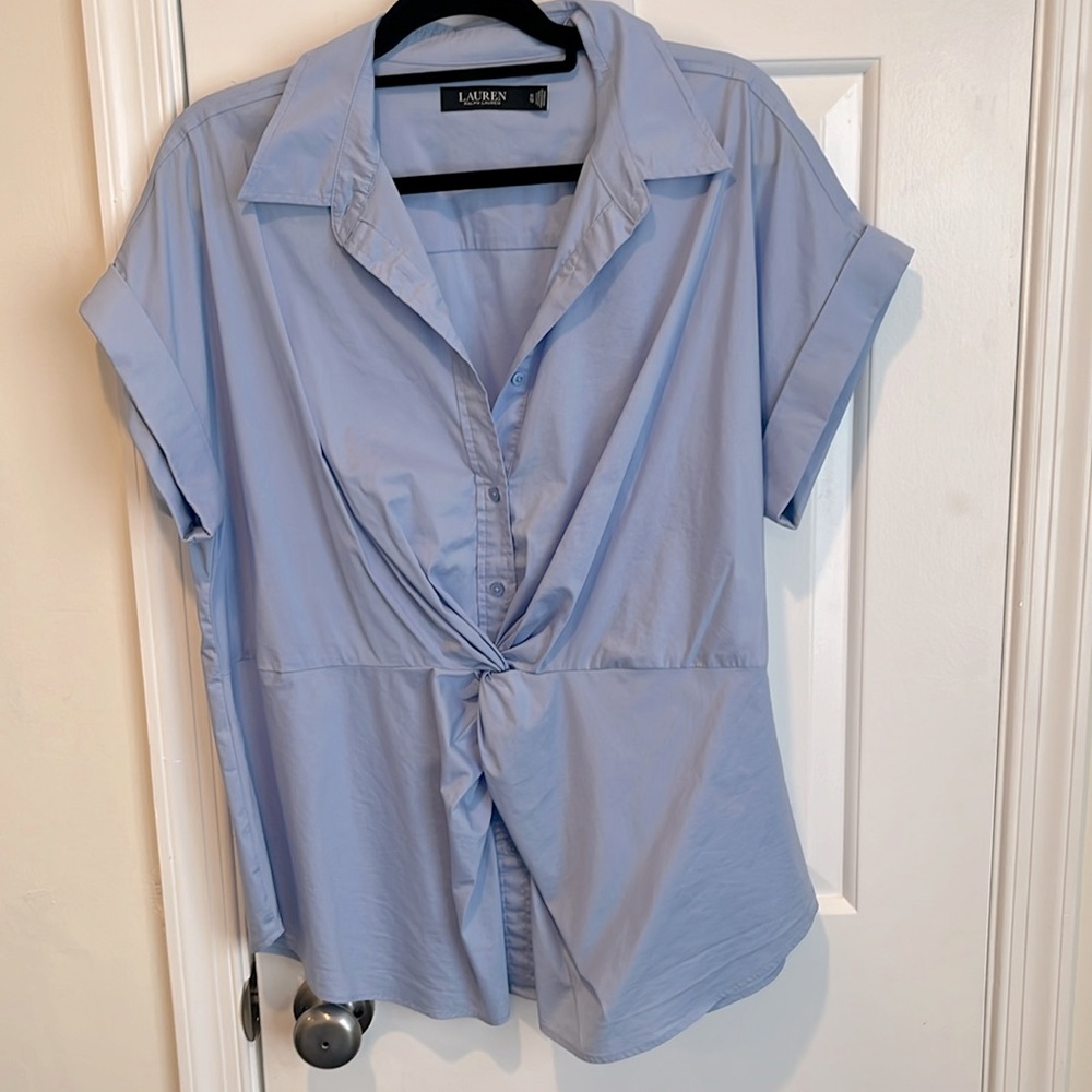 Ralph Lauren Sky Blue Button Down Shirt